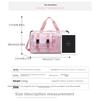 Large Capacity Iridescent Nylon Gym Bag Dry Wet Separation Sports Duffle Bag Swimming Training Travel Handbag Fitness Tote