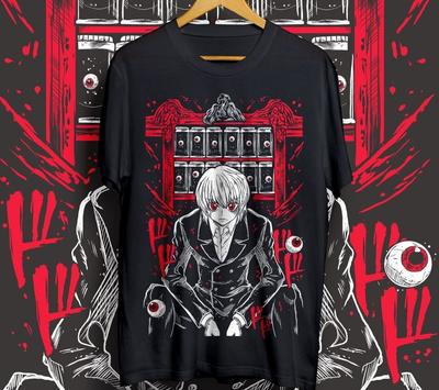Kurapika Hunter x Hunter Manga HXH Anime Nové tričko Anime Manga Nové tričko