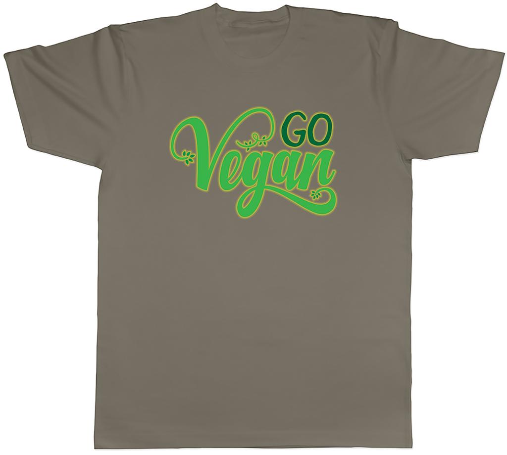 Go Vegan Unisexs Unisex TShirt Tee