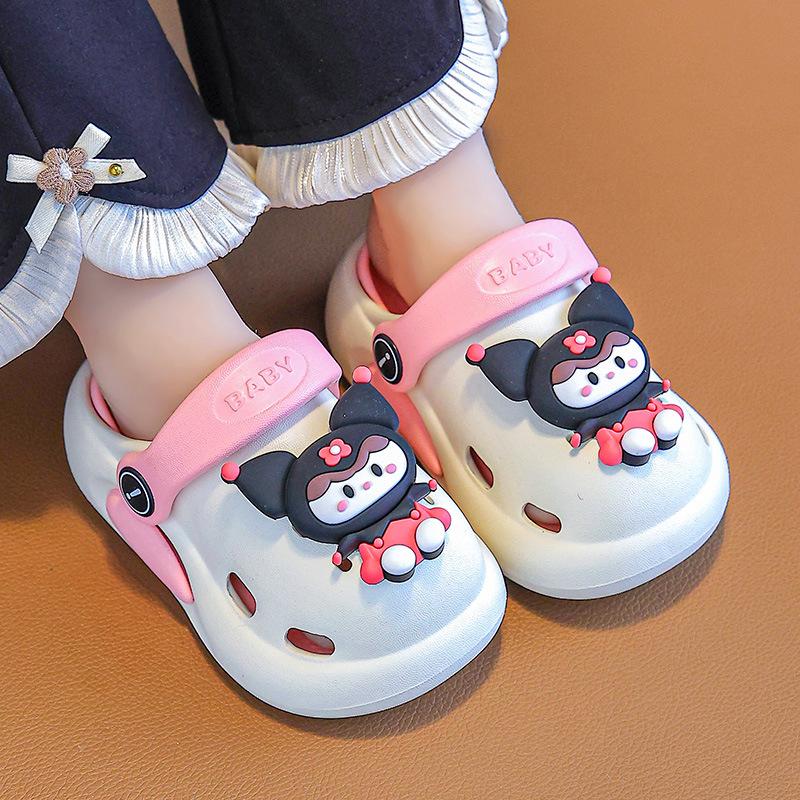 Children's Slippers, Girls' Clogs, Summer Indoor Non-slip Sandals for Infants, Toddlers, and Young Children, Baby Sandals, Kids' Beach Shoes