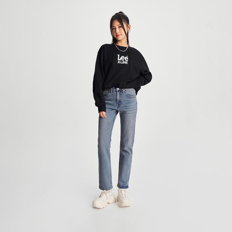 Lee FW24 Sweatshirt Unisex Black LUT009109204177K11000