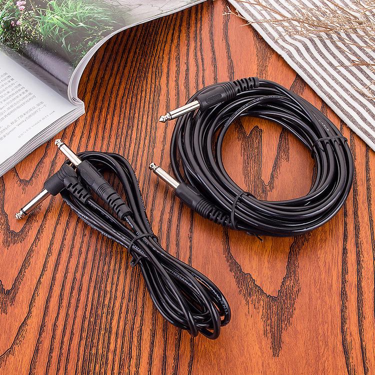 

Premium Braided Noise-Canceling Audio Cable for Electric Guitars & Speakers