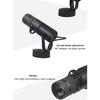 Theater Stage Zoom Spotlights, LED Focus Logo Projector Track Lights,Industrial Gobo Lights for Company Restaurant Store Wedding
