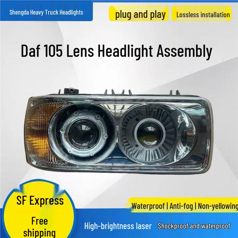 Compatible LED Headlight Assembly for DAF XF CF LF 105 Trucks LED Headlight - Driver s Side