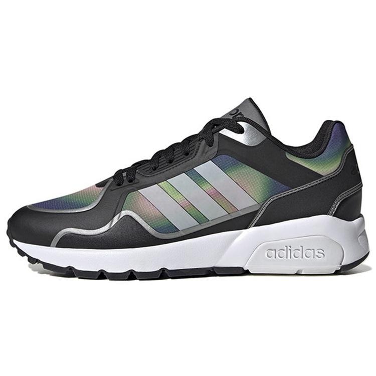 (WMNS) adidas Neo Run9tis Sportswear Shoes Black Multi-color Women s HP2162 EU 40