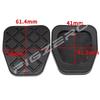 2pcs Clutch Brake Pedal Pad Anti Slip Rubber Sleeve for Chery Arrizo 5 7 Tiggo 3X 5X 7 8