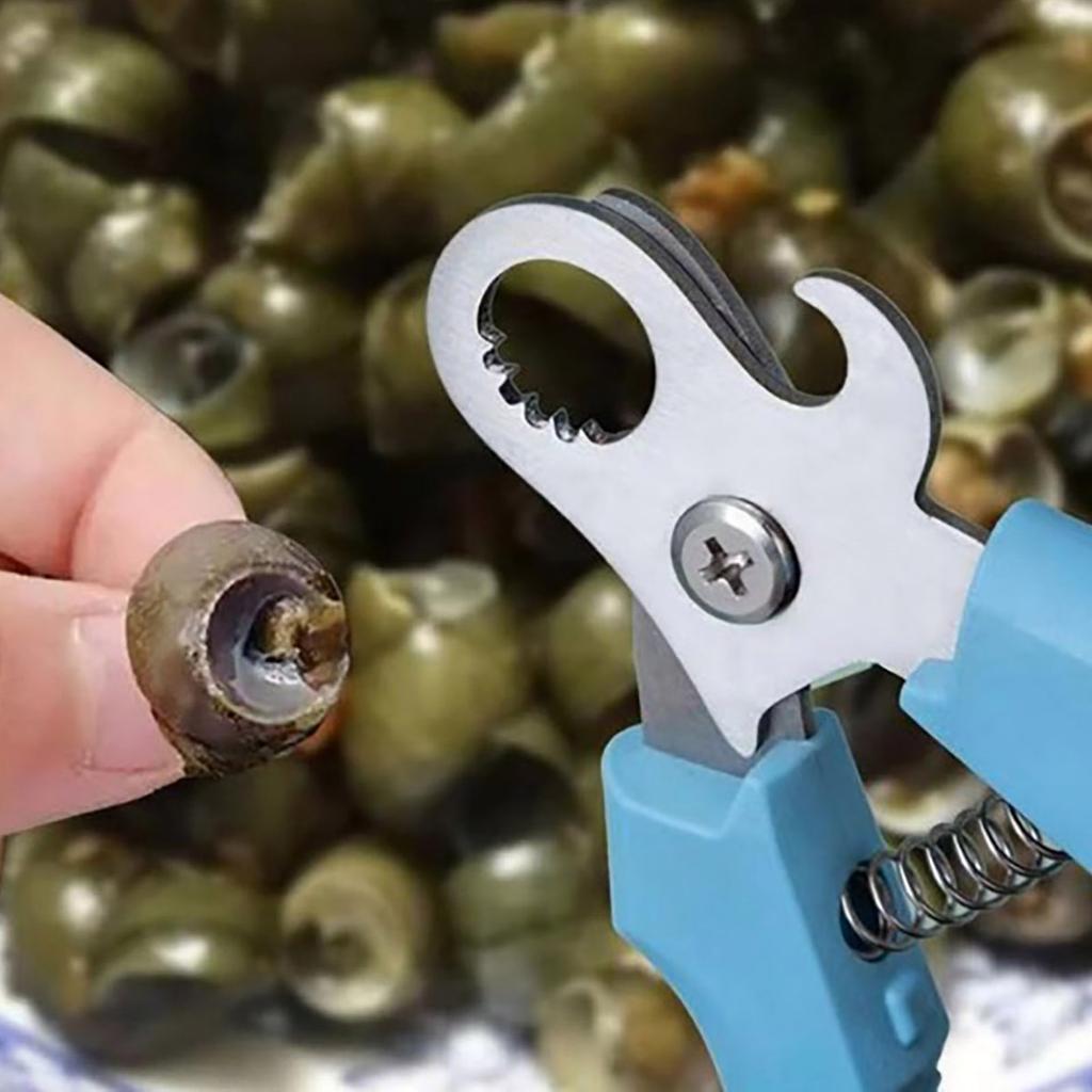 2Pcs Snail Scissors Escargot Tail Remover Snail Tail Cutting Tool Professional Cutting Pliers Seafood Shelling Tool
