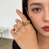 Vintage Metall Perlen Ball Offenen Ring Für Frauen Europäische Und Amerikanische Persönlichkeit Übertrieben Trend Finger Schmuck Geschenke