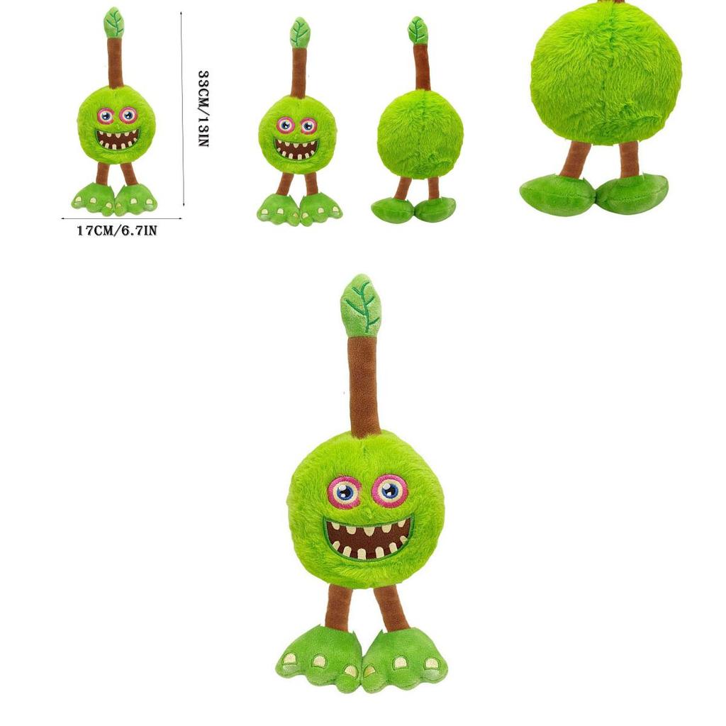 My Singing Monsters Plush Toy Stuffed Animal Dolls Xmas Birthday Gift Kids Baby