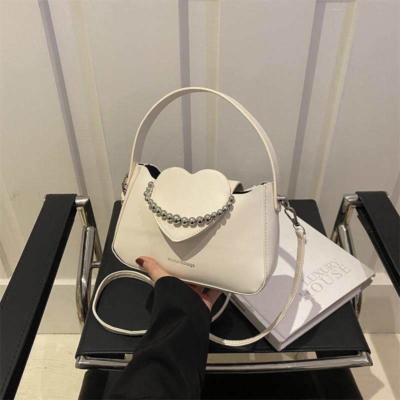 

Весна 2024 року нова дівчина з бісером, красива особистість, солодке серце, мила жіноча сумка, портативна сумка через плече бежевий