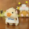 Stuffed Animal Guinea Pig Plush Keychain Cartoon Hamster Pendant  Backpack Decor