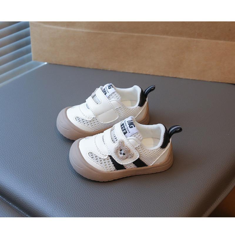 Infant toddler shoes cartoon baby sports shoes 1-3 years old toddler breathable net shoes male and female babies soft sole