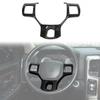 Steering Wheel Panel Trim Cover Decor for Dodge Ram 1500 2010-17 Carbon Fiber