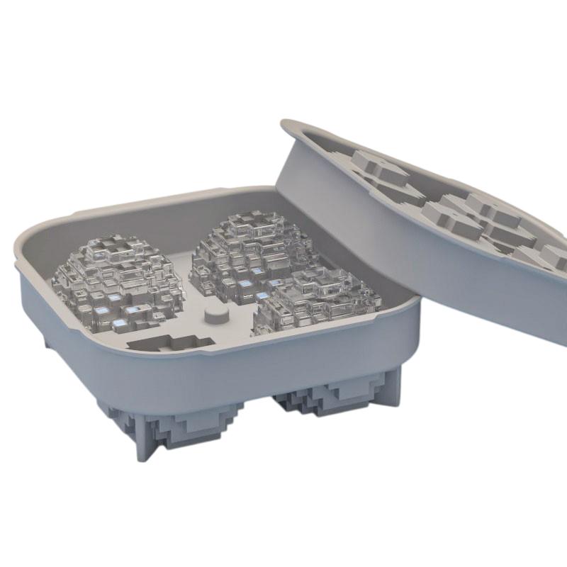 Ice Ball Molds For Whiskey - Set Of 4 Round Ice Sphere Maker, Make Large Iced Cube Trays With Cover, Silicone Ices Tray