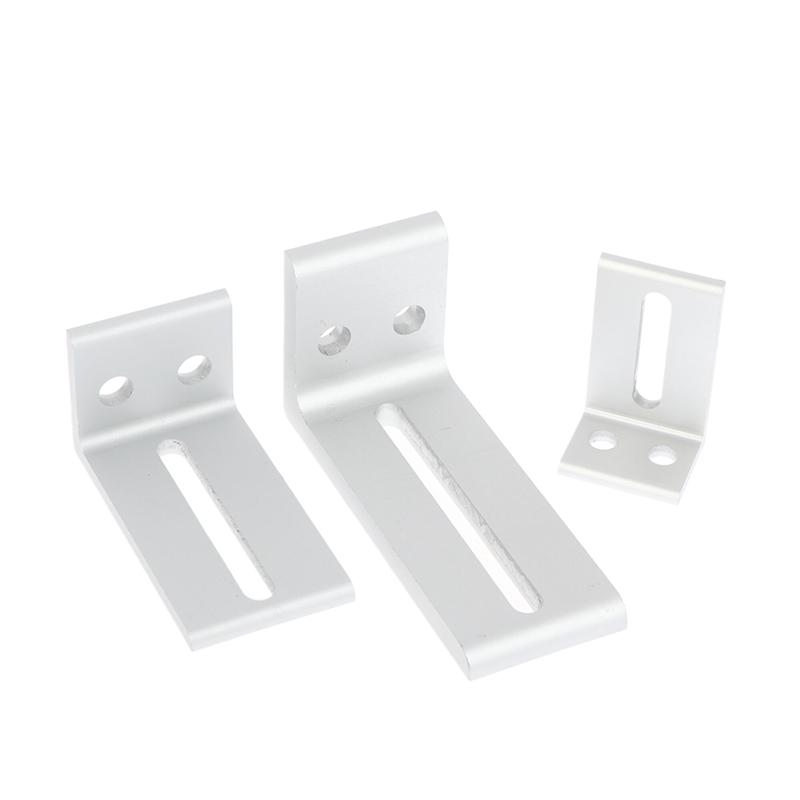 1/2Pcs Aluminum Profile Frame Layer Plate Support Brackets 2020 3030 4040 Outer Side Fixing Parts