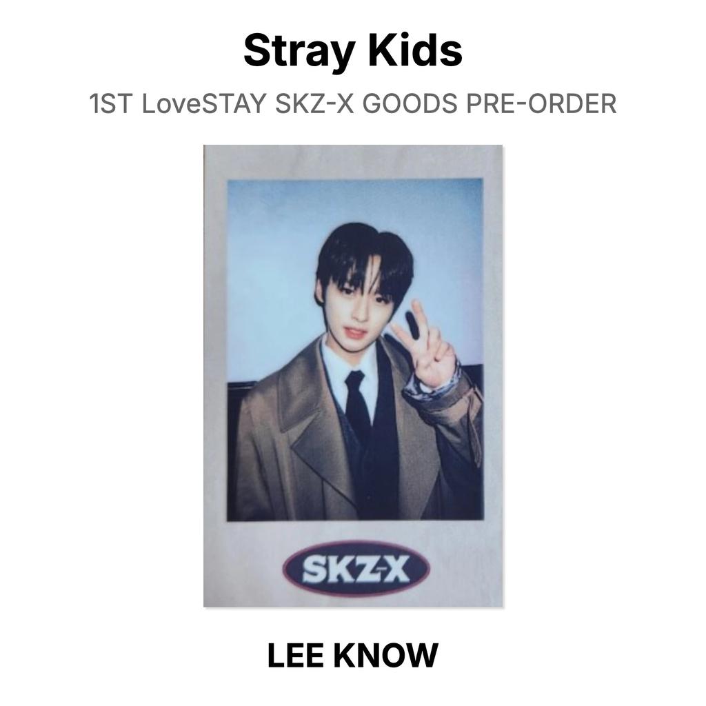 Stray Kids 1ST LoveSTAY SKZ-X GOODS PRE-ORDER Official Photocard