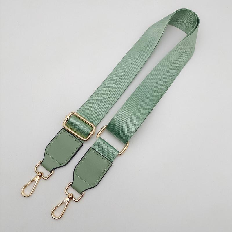 New Nylon Color Braided Adjustable Long Strap Women's Bag Replacement Strap One Shoulder Oblique Span Bag Strap Accessories