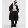 Oversized Insulated Rain Coat Black