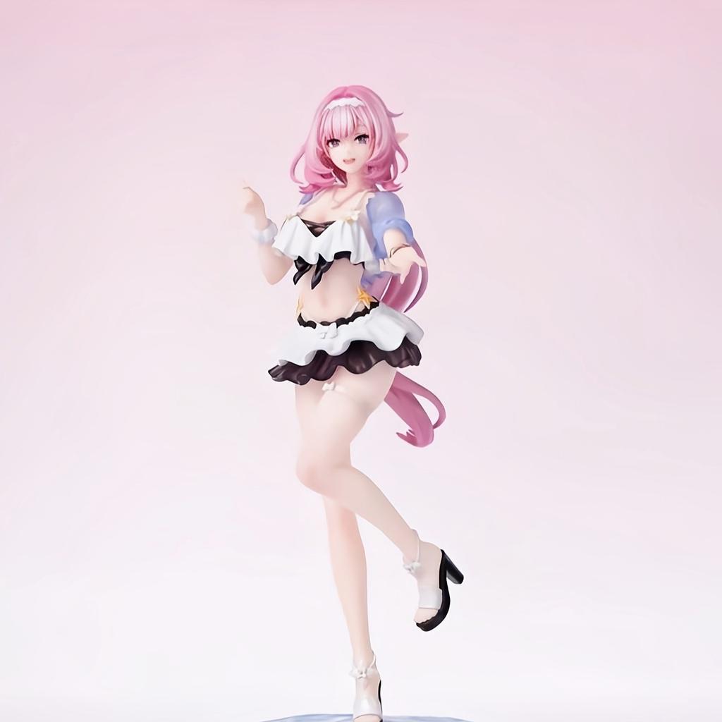 Anime Honkai Impact 3 Elysia Figure Summer Rhapsody Action Figurine Cute Model Girl Doll Xmas Gift