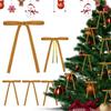 24Pcs Velvet Material Christmas Tree Bows Cable Tie Slender Design DIY Handmade Bows Multi-functional 24pcs Set