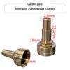 Quick Connects Brass Garden Hose Adapter Female Connector for High Pressure Washer Guns and 3/4Inch Garden Hose Systems