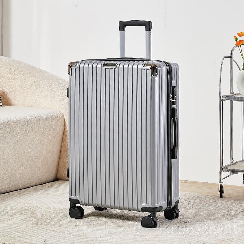 OEING Men s Large Capacity Travel Suitcase 24 inches