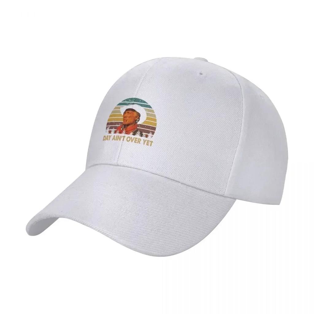 Day Ain't Over Yet Curly Washburn Smoking Poster Baseball Cap Trucker Hat Mountaineering Sun Cap Streetwear Men Caps Women's