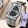 POEDAGAR Top Luxury Couple's Watches Luminous Date Classic Watches For Couple Quartz Stainless Steel Couple Watch Lovers Set+Box