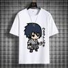 Naruto Casual White Childrens Tshirt Summer New Anime Peripheral Printed Parentchild Outfit Pure Cotton Fashionable Tshirt