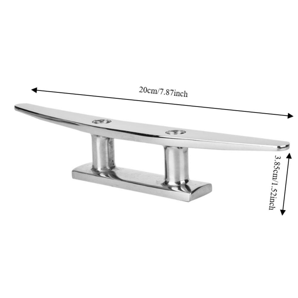 2pcs Marine Grade Stainless Steel Base Cleat Open Base Boat Mooring Accessories  Boat