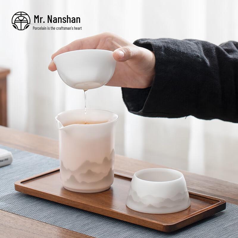 Nanshan Series Jade Porcelain Tea Filter
