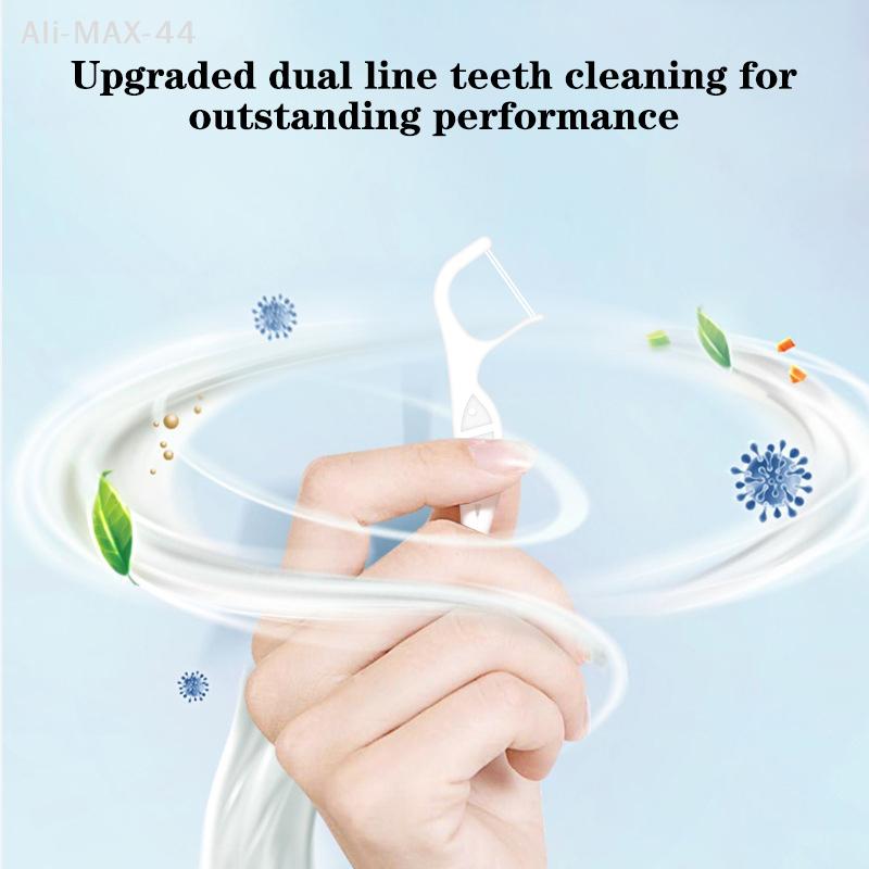 100pcs Orthodontic Floss Bar Dental Slot Steel Wire for Bracket Teeth Cleaning Orthodontic Floss Bar Pack