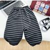 Children's 2025 Velvet-Lined Striped Sweatpants: Thick, Stylish, Versatile for Sports and Winter