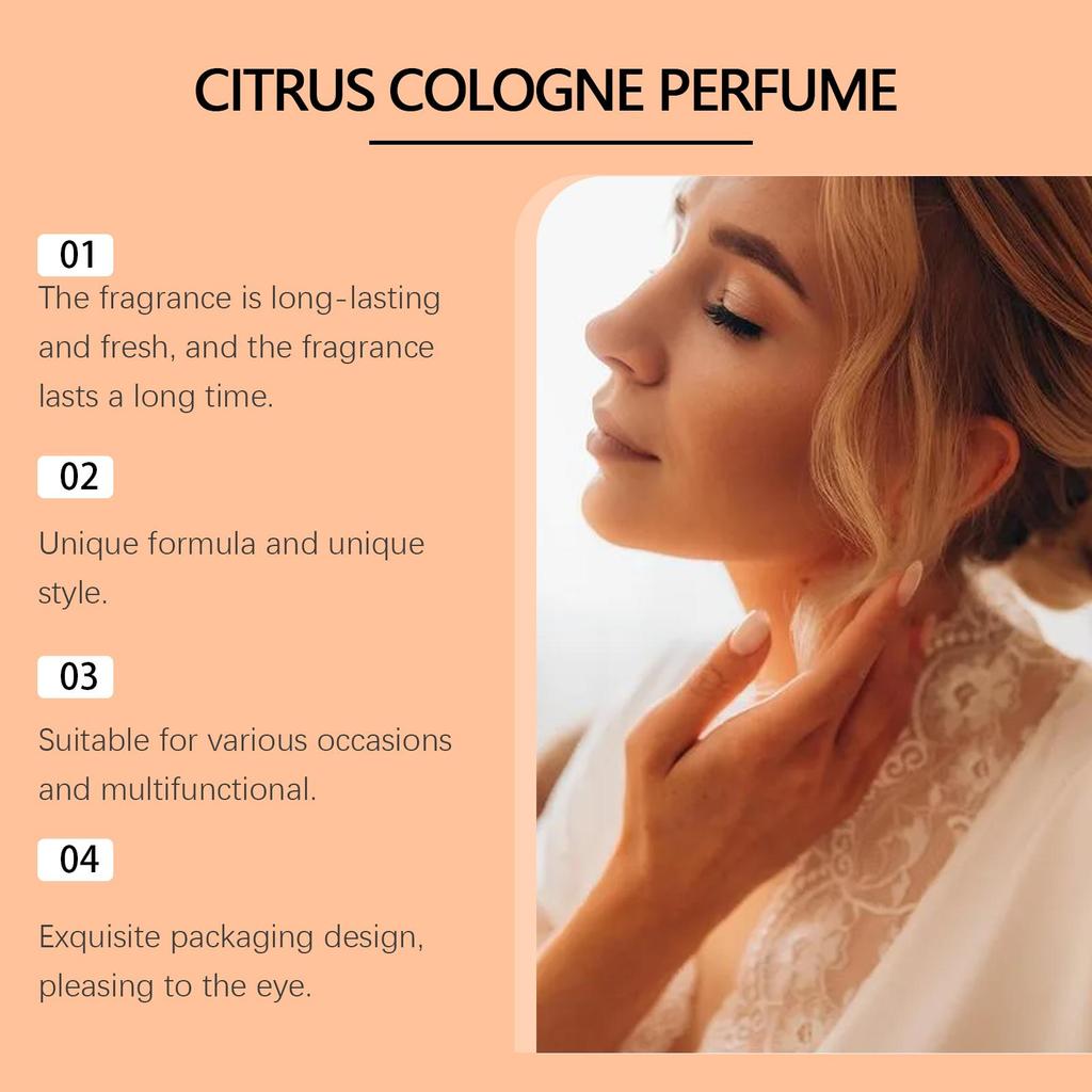 Roxelis 150ml Glamour Perfume Women Citrus Cologne Scent Pheromone Lasting Light Fragrance Fresh Charm Dating Flirt Perfume