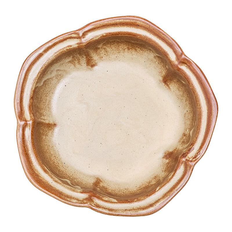 Japanese Style Ceramic Deep Dinner Plate