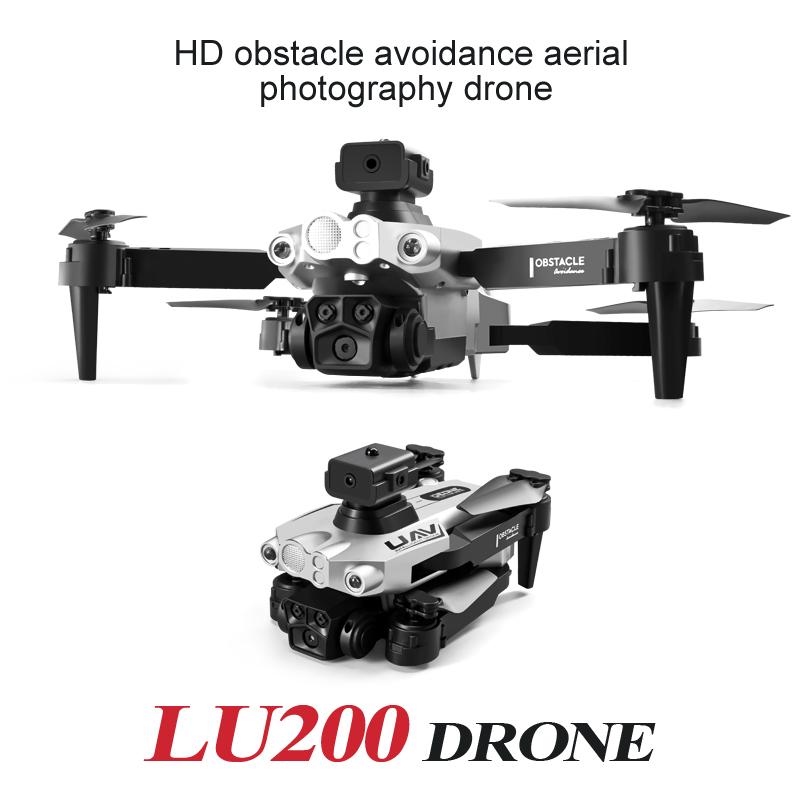 LU200 Drone with Optical Flow and Obstacle Avoidance System, HD Camera, and Remote Control