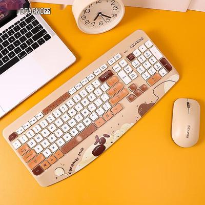 Ensemble clavier-souris sans fil 2,4 GHz Série Colorée DEARMO MK8800