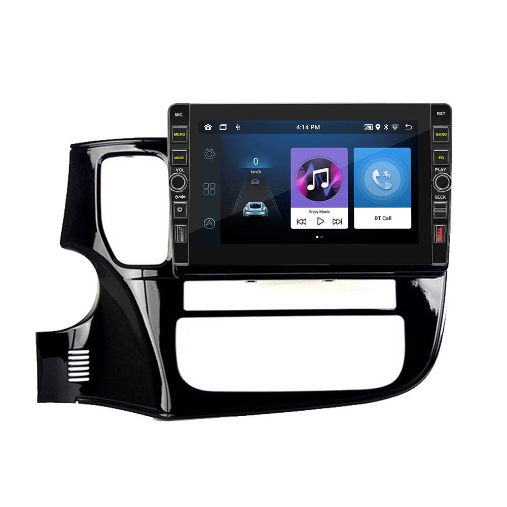 8 Zoll Android Autoradio Multimedia Video Player für Mitsubishi Outlander 2012-2018 mit Knopf Knopf WiFi BT 2 Din 1+32GB