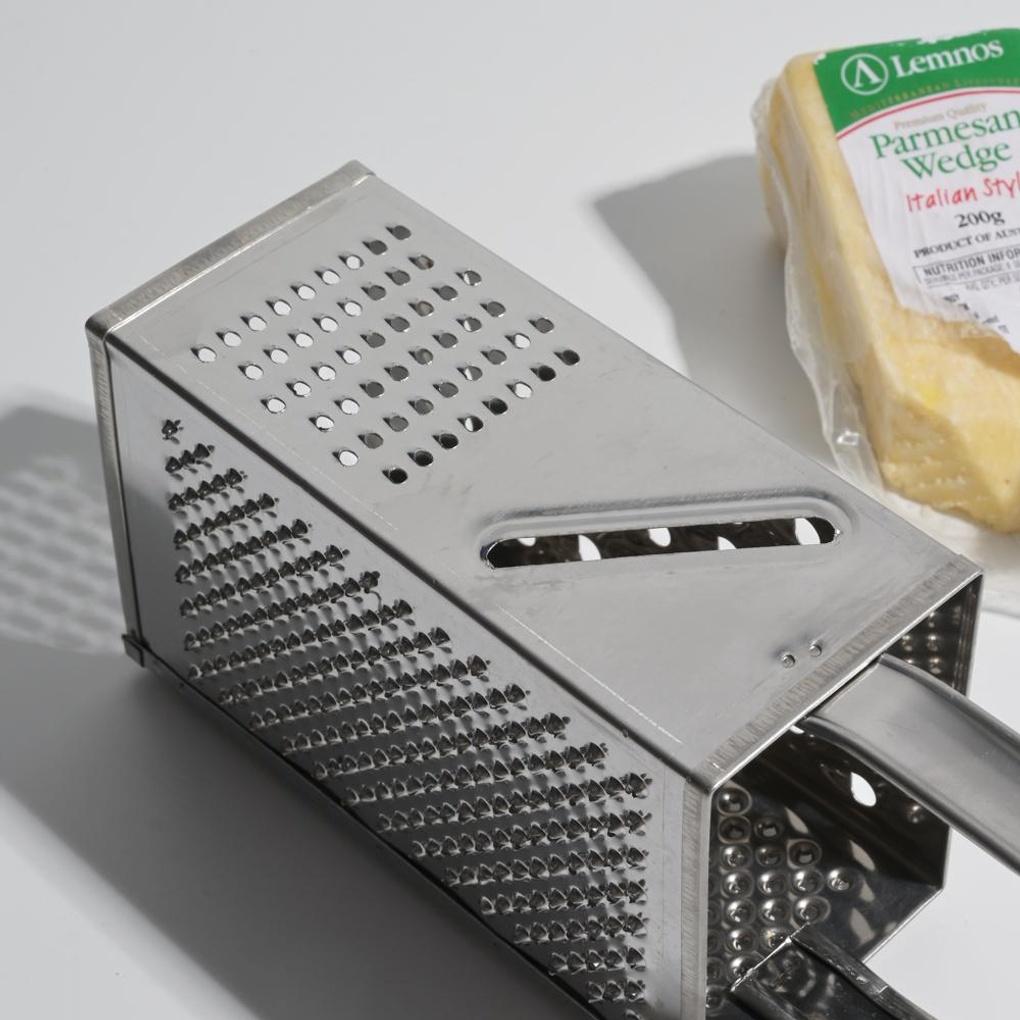 Stainless Steel 4-Sided Cheese Grater