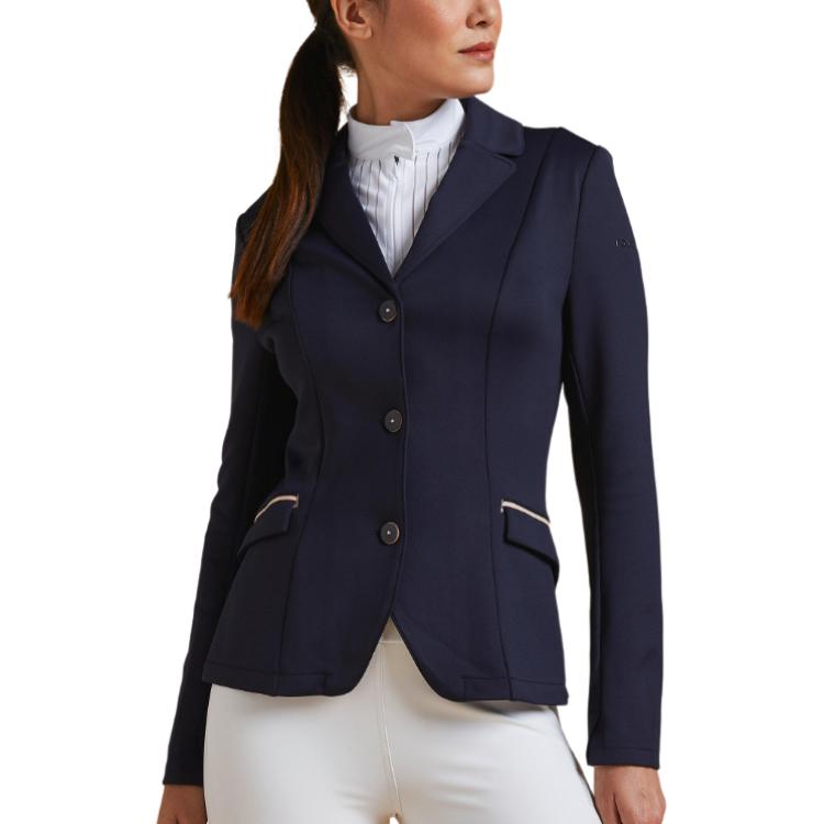 

DECATHLON Paneled Slim Comfort Jacket Women s Blue Black XS