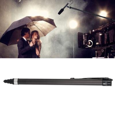 Microphone Extension Boom Pole 1/4 Inch Screw Microphone Extension Pole Beautiful Appearance Portable Telescopic for Interview