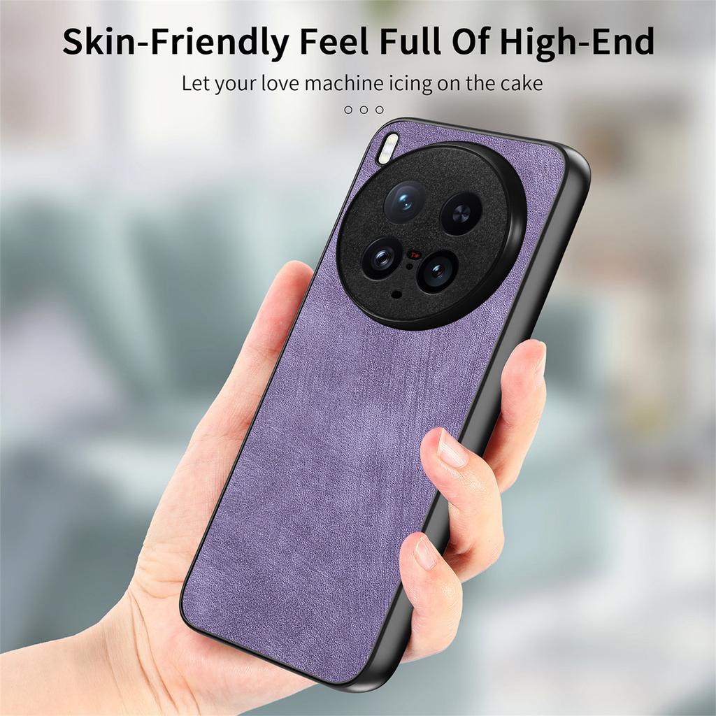 For Vivo X200 Ultra 5G Case Shockproof Slim Retro Leather Phone Back Cover