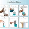 350ml USB Foam Soap Dispenser Battery Auto Touch Touchless USB Sensor Manual Charging Hand Wash Washing Fluid | Liquid Soap Dispensers