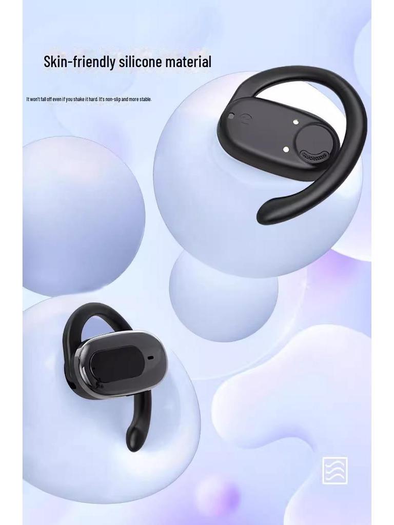 Berlin Sound Wireless Ear-hook Sports Bluetooth Headphones – True Wireless, Ultra-long Battery, High-end Sound Quality, Non-in-ear Design.
