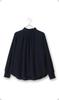High-neck Bowtie Blouse [2-way] [long Sleeves]