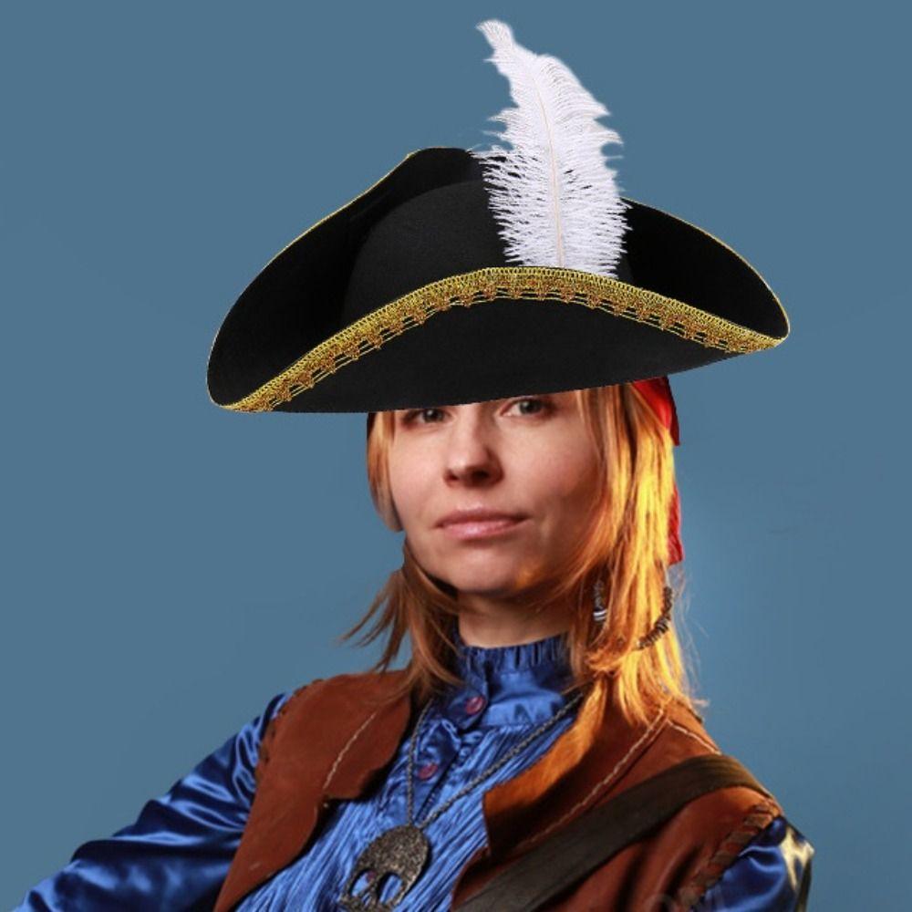 Vintage Design Cosplay Pirate Hat Carnival Party Party Pirate Cap Pirate Hat  Adults