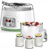 Менг ZCW-S03: Автоматична йогуртниця великої місткості зі скляною вставкою для натто та рисового вина, контроль постійної температури