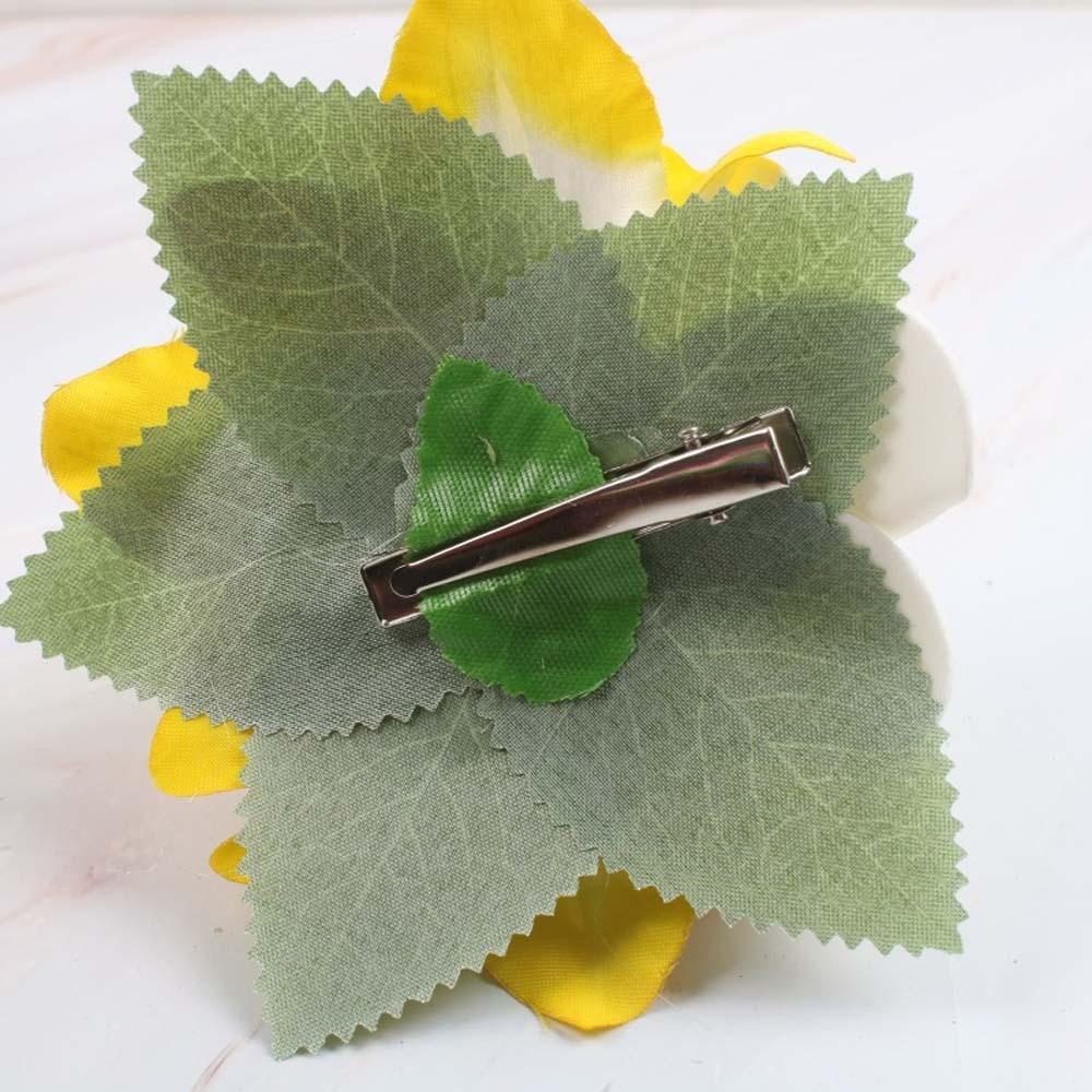 Thai Style Frangipane Hair Clip Sweet Girls Hairpin Eggs Flower Side Clip  Beach