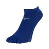 Track and Field Ankle Surf Sizes U2MXB013 Socks, Five-Toe Length, Non-Slip, Unisex, Blue, 23-25cm,