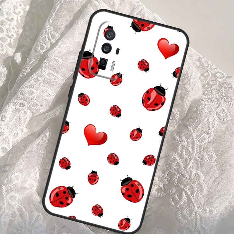 

Lady Bugs Case For Xiaomi 13T 14T Pro 12T 11T 13 14 Ultra POCO X6 Pro M6 X3 X5 M5s F3 F5 F6 Cover Xiaomi 13T (13T Pro)